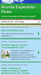 Mobile Screenshot of esperantoarunda.blogspot.com