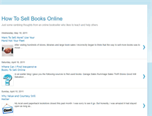 Tablet Screenshot of how-to-sell-books-online.blogspot.com