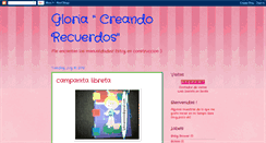 Desktop Screenshot of creandoalegria.blogspot.com