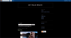 Desktop Screenshot of my-palmbeach.blogspot.com