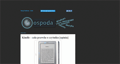 Desktop Screenshot of gospoda.blogspot.com