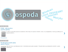 Tablet Screenshot of gospoda.blogspot.com