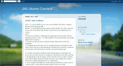 Desktop Screenshot of jnualumni.blogspot.com