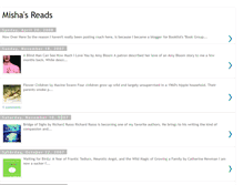 Tablet Screenshot of mishareads.blogspot.com
