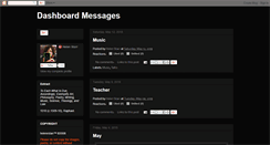 Desktop Screenshot of dashboardmessages.blogspot.com