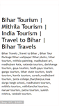 Mobile Screenshot of bihartourisms.blogspot.com