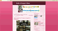 Desktop Screenshot of dollyzoopy.blogspot.com