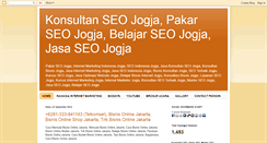 Desktop Screenshot of masterseojogja.blogspot.com