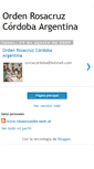 Mobile Screenshot of ordenrosacruzcordobaargentina.blogspot.com