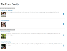 Tablet Screenshot of crazyevansfamily.blogspot.com