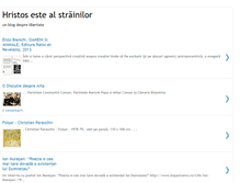 Tablet Screenshot of hristosestealstrainilor.blogspot.com