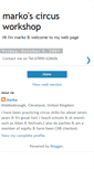 Mobile Screenshot of markoscircusskills.blogspot.com