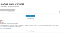 Tablet Screenshot of markoscircusskills.blogspot.com