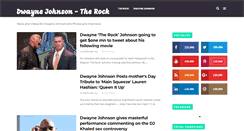 Desktop Screenshot of dwaynejohnson-therock.blogspot.com