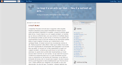 Desktop Screenshot of antredesloups.blogspot.com