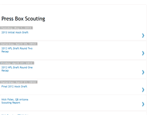 Tablet Screenshot of pressboxscouting.blogspot.com
