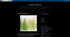 Desktop Screenshot of faganstudio.blogspot.com