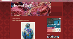 Desktop Screenshot of hookedonfelt.blogspot.com