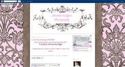 Desktop Screenshot of amandarodgersphotography.blogspot.com