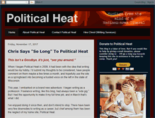 Tablet Screenshot of political-heat.blogspot.com