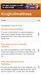 Mobile Screenshot of kingkoilmattresshelp.blogspot.com