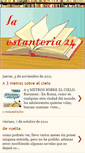 Mobile Screenshot of laestanteria24.blogspot.com