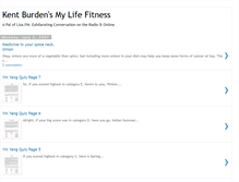 Tablet Screenshot of mylifefitness.blogspot.com