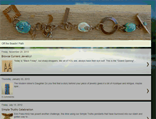 Tablet Screenshot of goinoffthebeadinpath.blogspot.com