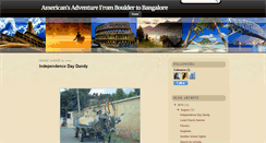 Desktop Screenshot of bouldertobangalore.blogspot.com