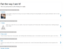 Tablet Screenshot of fatthewayiseeit.blogspot.com