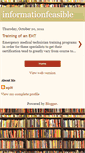 Mobile Screenshot of informationfeasible.blogspot.com