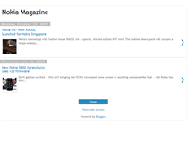 Tablet Screenshot of nokia-mag.blogspot.com
