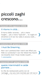Mobile Screenshot of piccolizaghi.blogspot.com