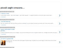 Tablet Screenshot of piccolizaghi.blogspot.com