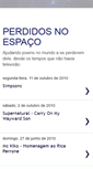 Mobile Screenshot of perdidosnoespacothe.blogspot.com