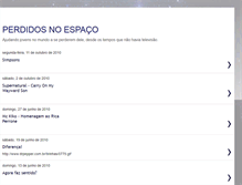 Tablet Screenshot of perdidosnoespacothe.blogspot.com