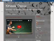 Tablet Screenshot of kemanokulu.blogspot.com