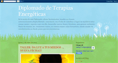 Desktop Screenshot of diplomadodeterapiasenergeticas.blogspot.com