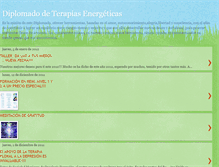 Tablet Screenshot of diplomadodeterapiasenergeticas.blogspot.com