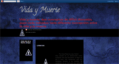 Desktop Screenshot of misteriosdelavidaylamuerte.blogspot.com