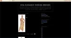 Desktop Screenshot of divaeleganceeveningdresses.blogspot.com