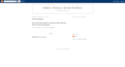 Desktop Screenshot of free-nokia-ringtones-pro.blogspot.com