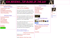 Desktop Screenshot of kimreviews.blogspot.com
