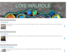 Tablet Screenshot of loiswalpole.blogspot.com