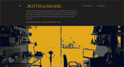 Desktop Screenshot of bottegapagani.blogspot.com