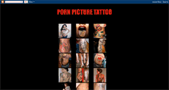 Desktop Screenshot of pornpicturetattoo.blogspot.com