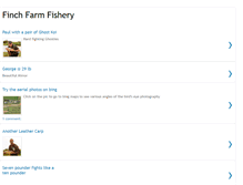 Tablet Screenshot of finchfarmfishery.blogspot.com