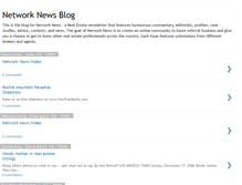 Tablet Screenshot of network-news.blogspot.com