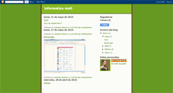Desktop Screenshot of antoniamati.blogspot.com
