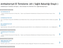 Tablet Screenshot of antibakteriyel-jel.blogspot.com